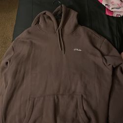 Hollister Dark Brown Hoodie