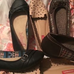 New Cute Flats  Sz 10  Just 10$ Each  25$ Takes All!,