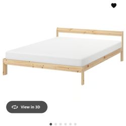 Cama de Madera & Colchon Tamaño FULL - IKEA