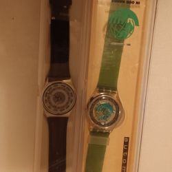 5 Assorted Vintage SWATCH  Watches