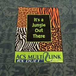 mens XXL green jungle animal print zoo t-shirt with graphic