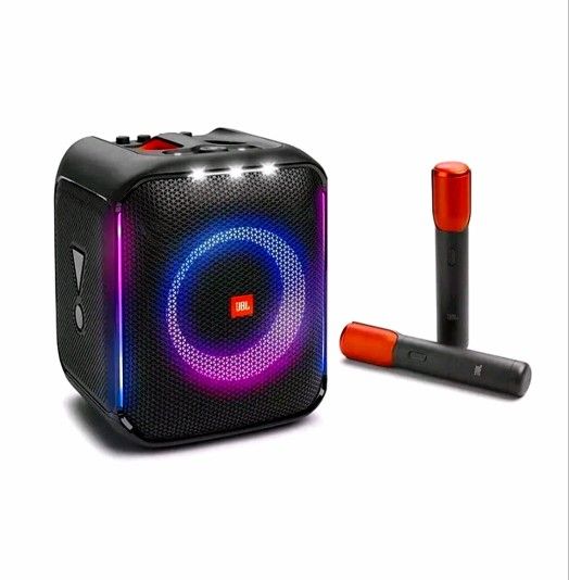 Partybox Encore Portable Wireless Karaoke Party Speaker with 2 Microphone