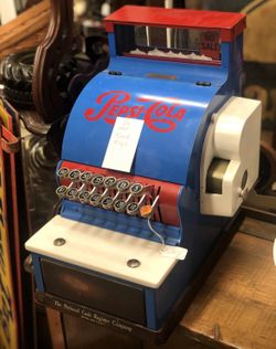 Vintage Pepsi Cola Cash Register Machine 