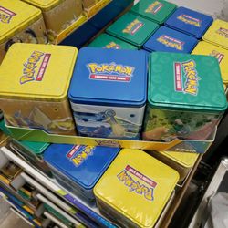 Pokemon Stacking Tins Empty No Booster Packs Evolving Skies Brilliant Stars  Fusion Strike for Sale in Montebello, CA - OfferUp