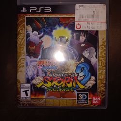 Naruto Shippuden Ultimate Ninja Storm 3 Full Burst PS3