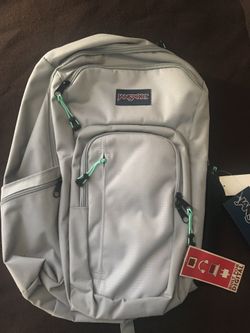 Jansport Grey Rabbit Recruit Backpack