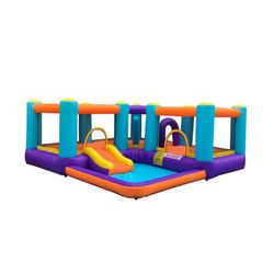 Kids Bounce House With Splash Pool