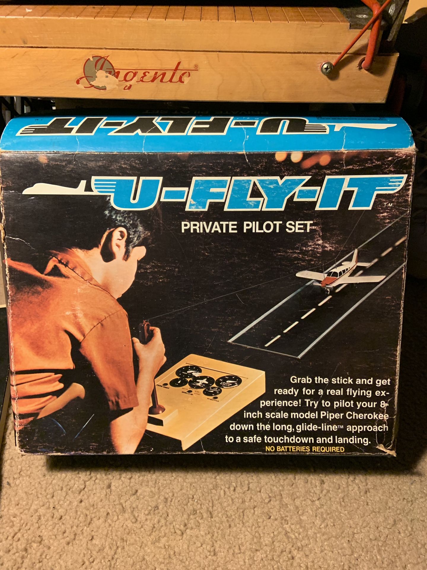 Vintage “U fly it “ toy - game of skill 1960’s