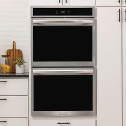 $800 - New Frigidaire Gallery 30" Double Electric Wall Oven with 15+ Ways To Cook GCWD3067AF