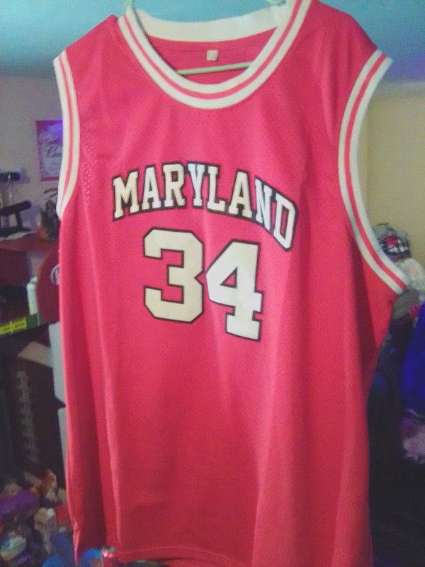 Under Armour Lenny Bias Jersey Len Bias Maryland Jersey