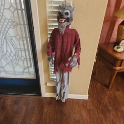 Hanging Wolf Decoration