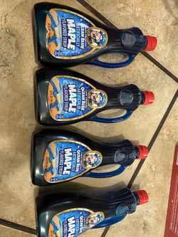 5 Cap'n Crunch's Ocean Blue Maple Syrup, 24 oz Bottle. 