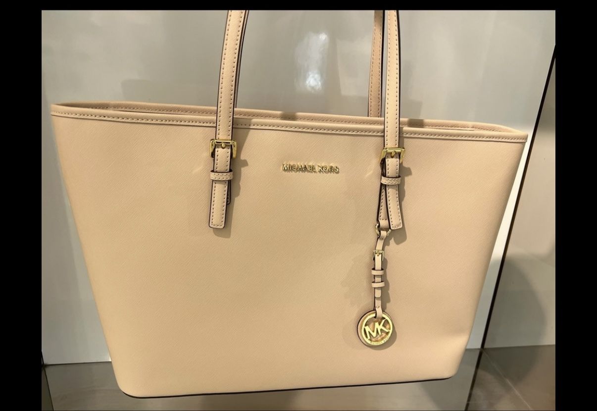 Michael Kors Jet Set Tote – NEW With Tags – Soft Pink – $298 Retail 