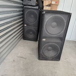 18 Inch Party Speakers 