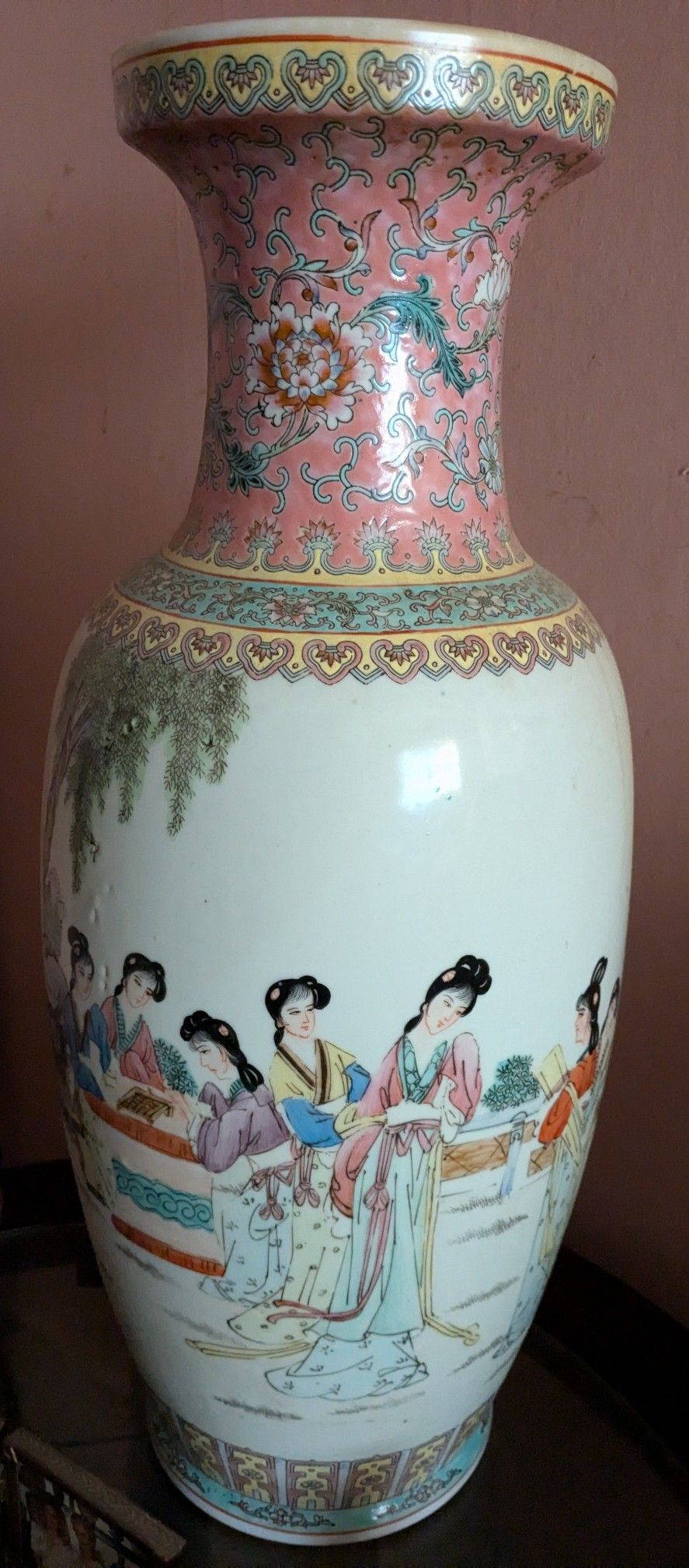 Vintage Tall Chinese Vases