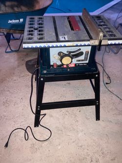 Ryobi 10”!table saw with stand