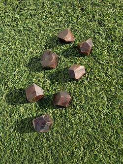 Semi Polished Garnet Lot