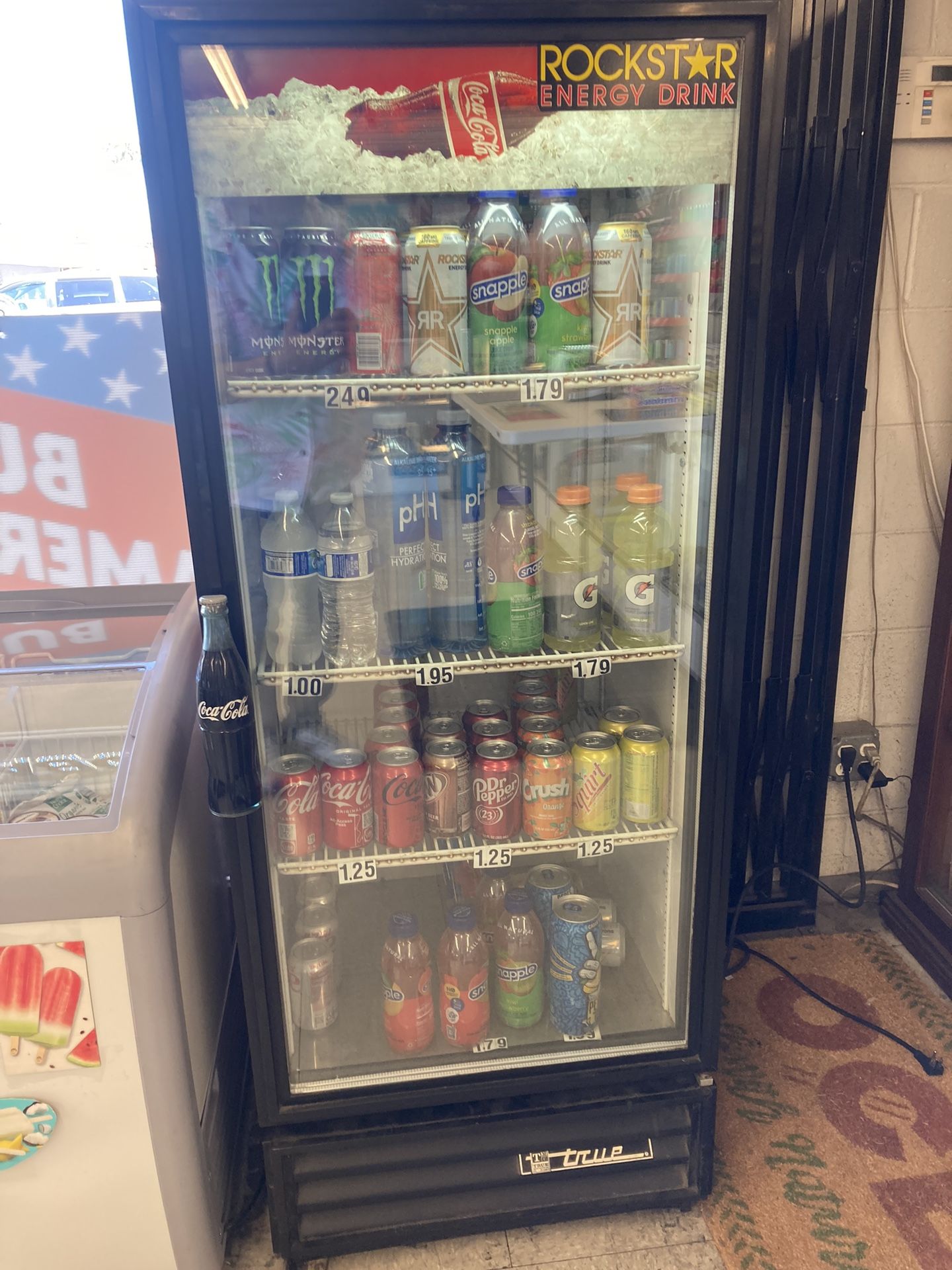 Commercial Cooler Refrigerator, Beverage Cooler, Cooler( True ) for