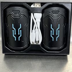 2 Pack USB Rechargeable Portable Hand Warmers - NWOT