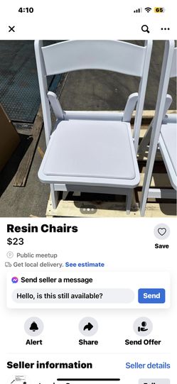 Sillas De Resina Blancas 