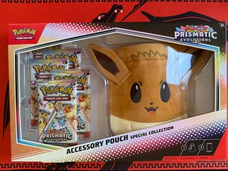 Pokémon Prismatic Evolutions Eevee Accessory Pouch Special Collection