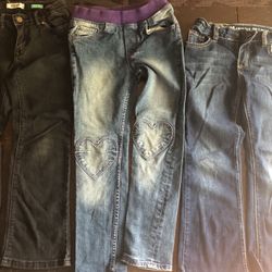 Girls jeans 6-7 yr