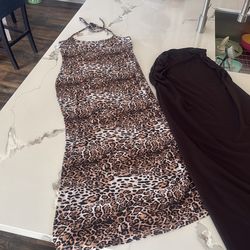 Tub dresses with coat