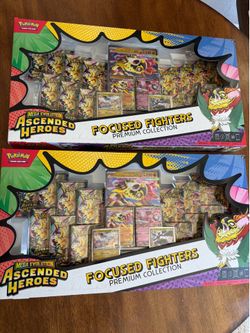 Ascended heroes focused fighters Pokemon