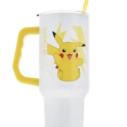 Pokemon Pickachu 40oz Stainless Steel Tumbler