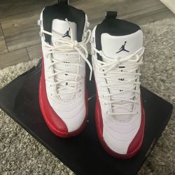 SIZE 7Y~Air Jordan 12 Retro 'Cherry' GS