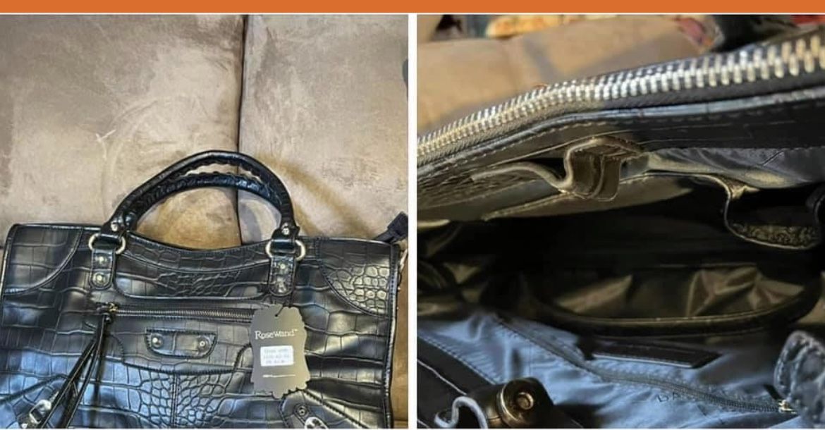 Xl crocodile print new bag