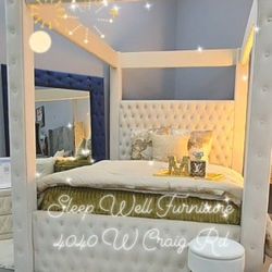 ✨️ King, Cal King, Queen Bed Frame ✨️ Furniture Sectionals, Bedrooms, Dining Avail 