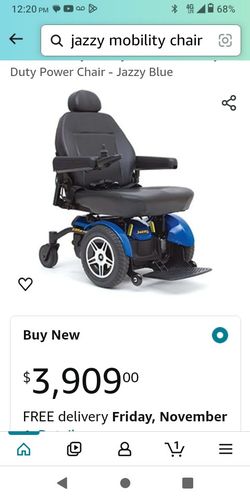 Brand New Jazzy Mobility Chair