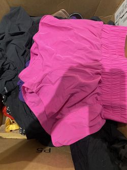 Pink Lily Parachute Shorts