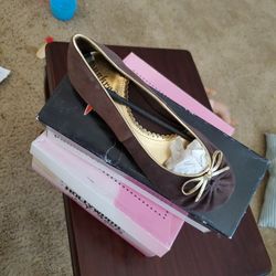 Punkrose Shiela Brown Flats New