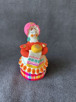 Russian Dymkovo Toy - Folkart Handicraft 