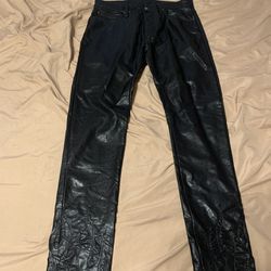 Mnml Leather Pants 