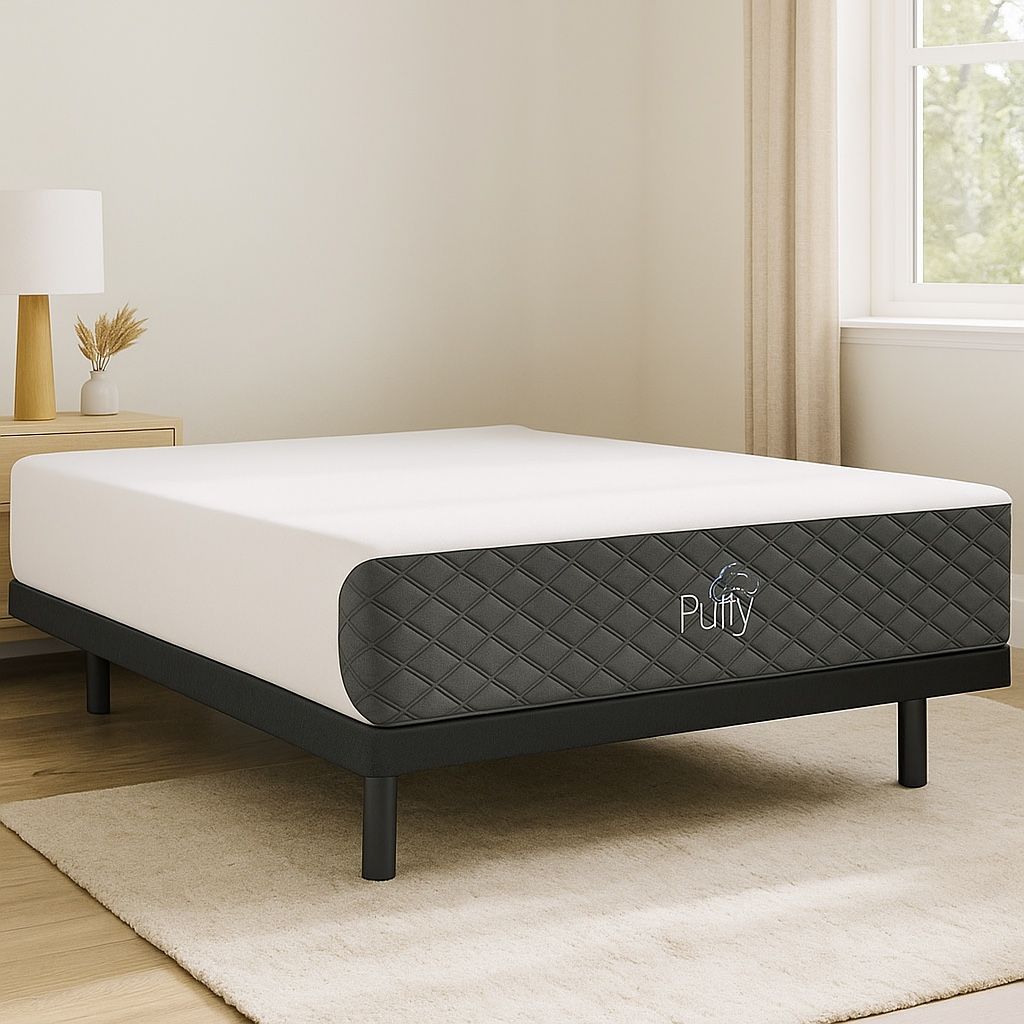 Queen Size Mattress Memory Foam Puffy Of 12” Inches Thick Firm New From Factory Wrapped in Plastic Same Day Delivery 🚚