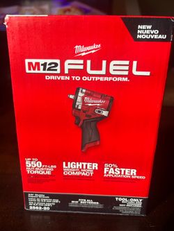 Milwaukee M12 Fuel 3/8” Stubby Impact Wrench