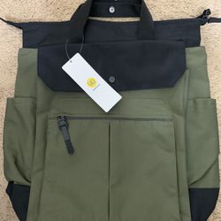 Laptop Backpack With Tote Handle 