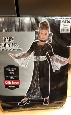 DARK COUNTESS child costume