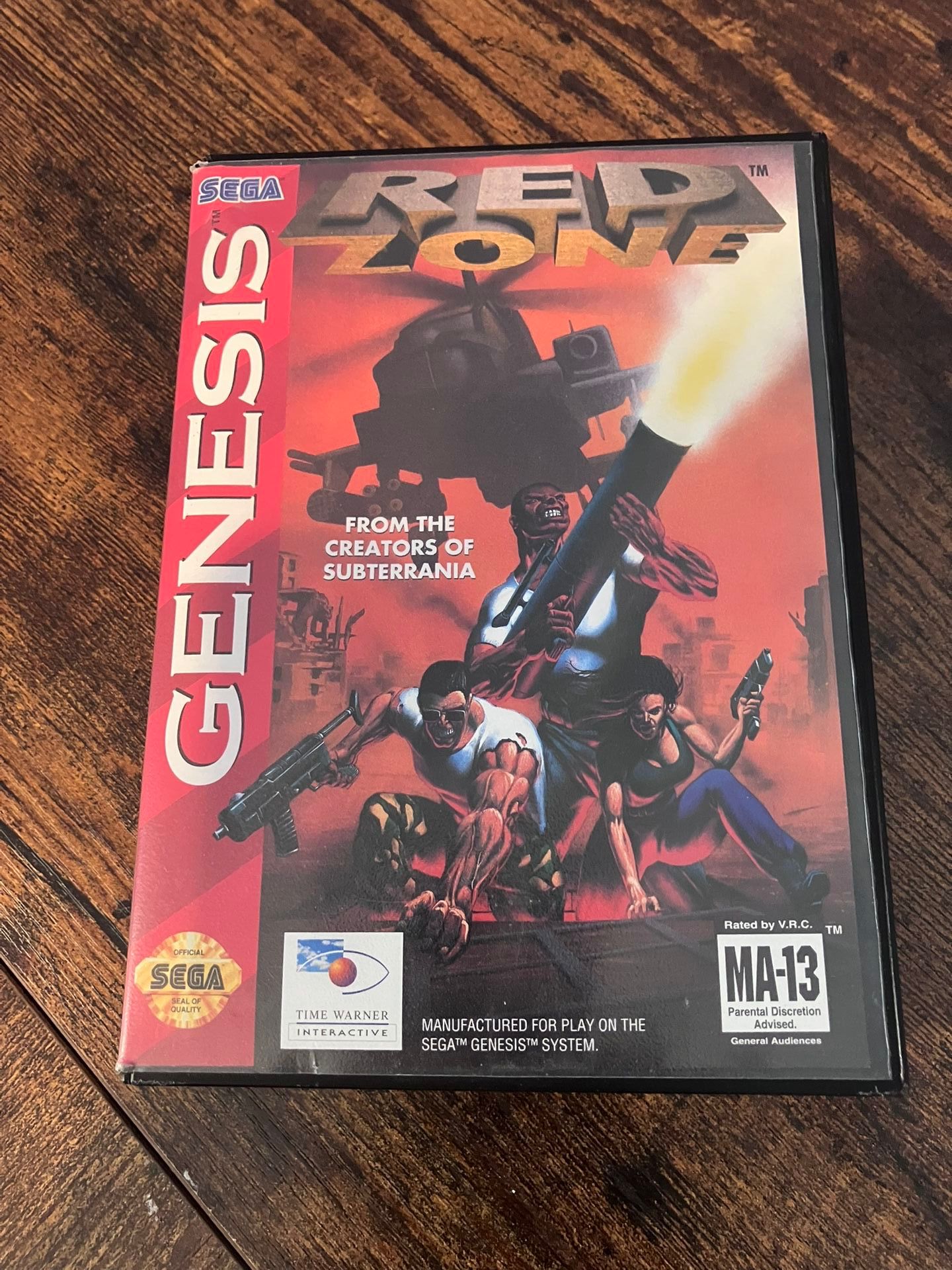 Red Zone Sega Genesis