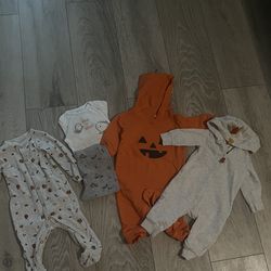 Halloween and Thanksgiving, baby clothing