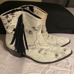 Agave “Real Cowhide” Boots Sz.12 Women