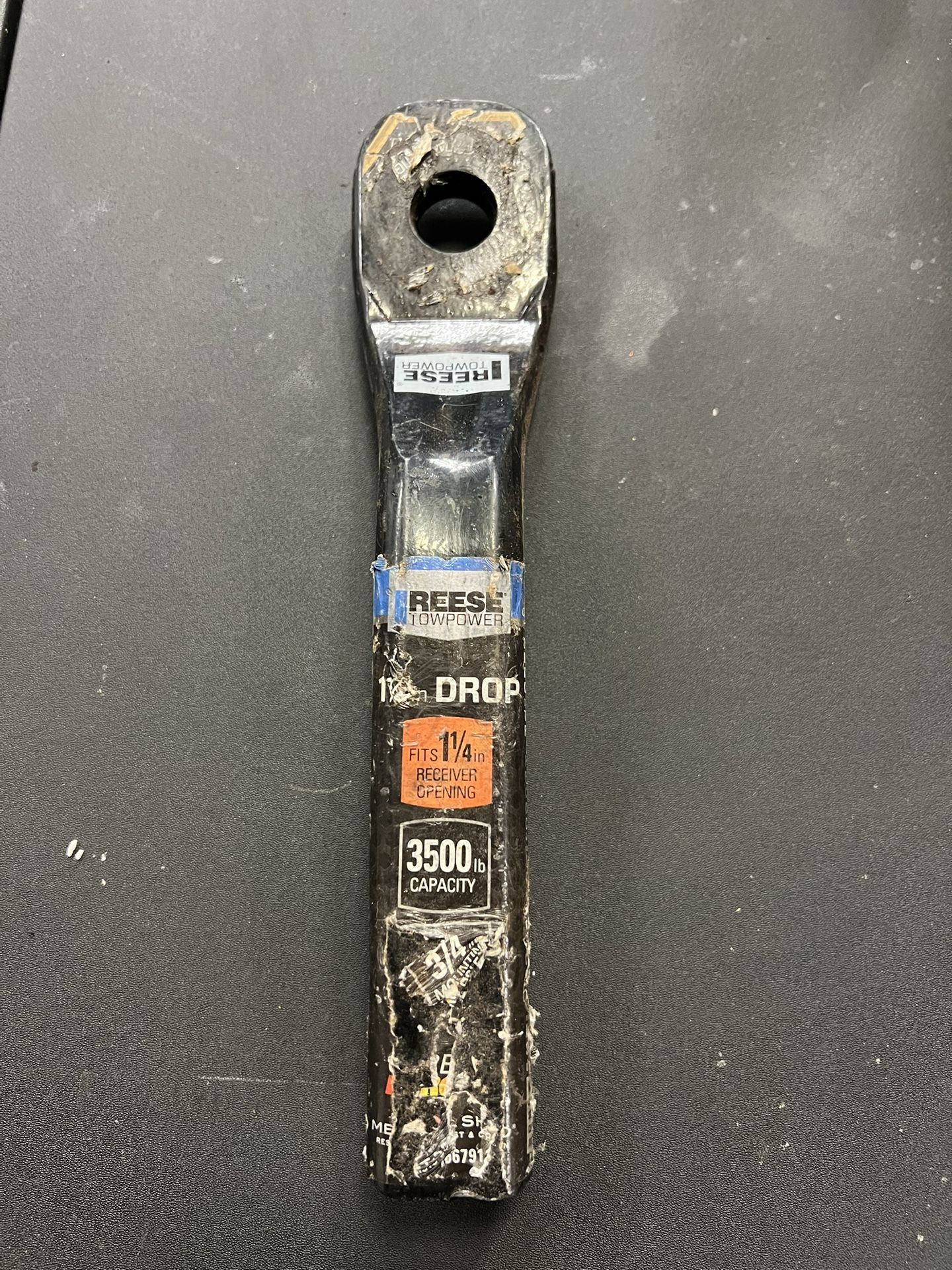 Reese 1.25" Drop Ball Mount Hitch - 3500 Lb Capacity