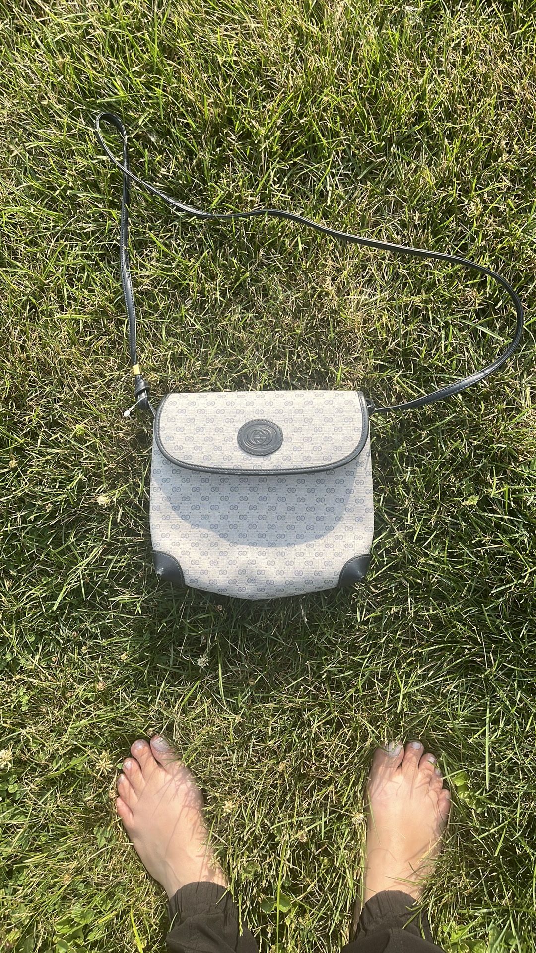 GUCCI Vintage PVC Crossbody