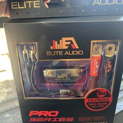 Amplifier Wire Kit OG  100% Copper 