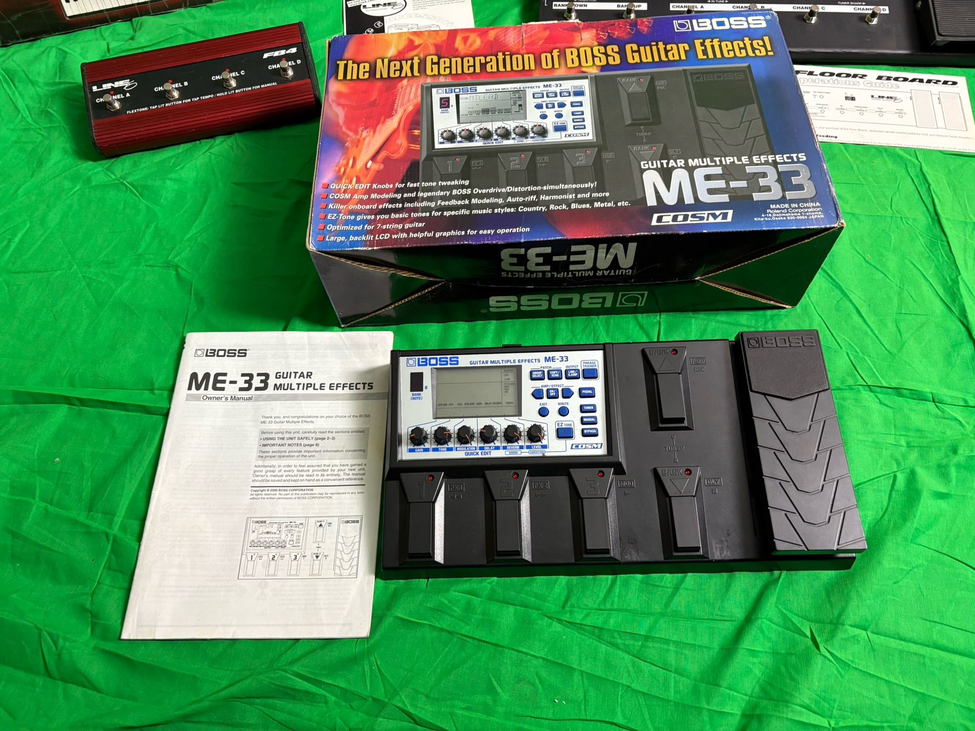 Boss ME-33 Multi-Effects Pedal