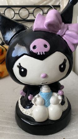 kuromi ceramic piggy bank