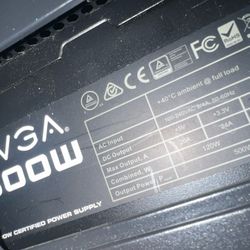 EVGA SOOW POWER Supply Certify 